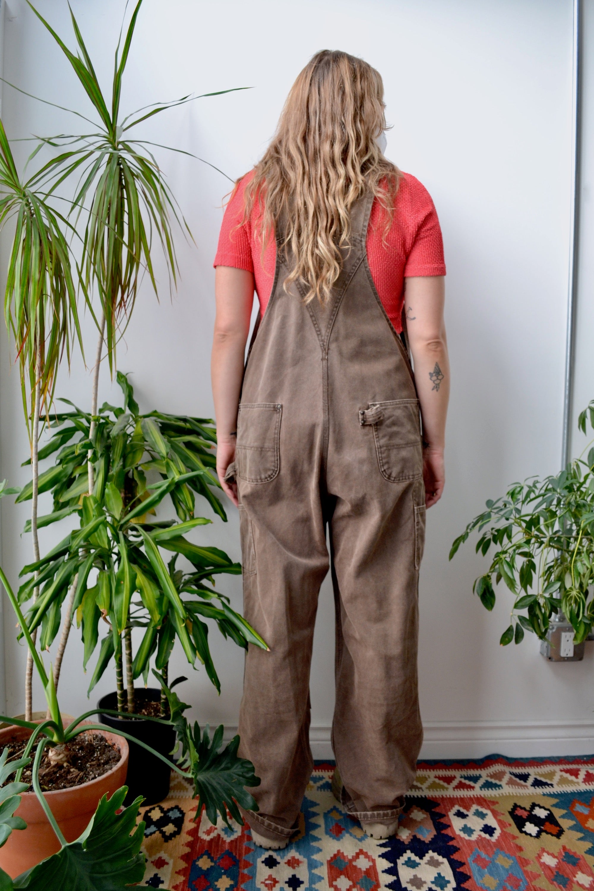 Brown Carhartt Overalls