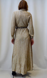 Seventies Tinsel Gown