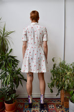 Mod Sixties Floral Mini Dress