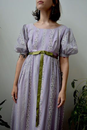 Lavender Regency Dress