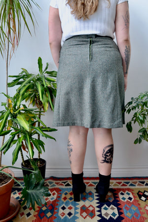 Vintage Tweed Skirt