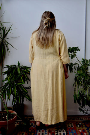 Buttercup Linen Dress