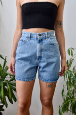 Light Wash Lee Denim Shorts