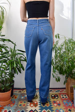 High Waisted Straight Leg Levis