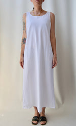 White T-Shirt Tank Dress