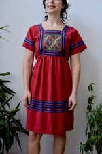 Seventies Peasant Dress