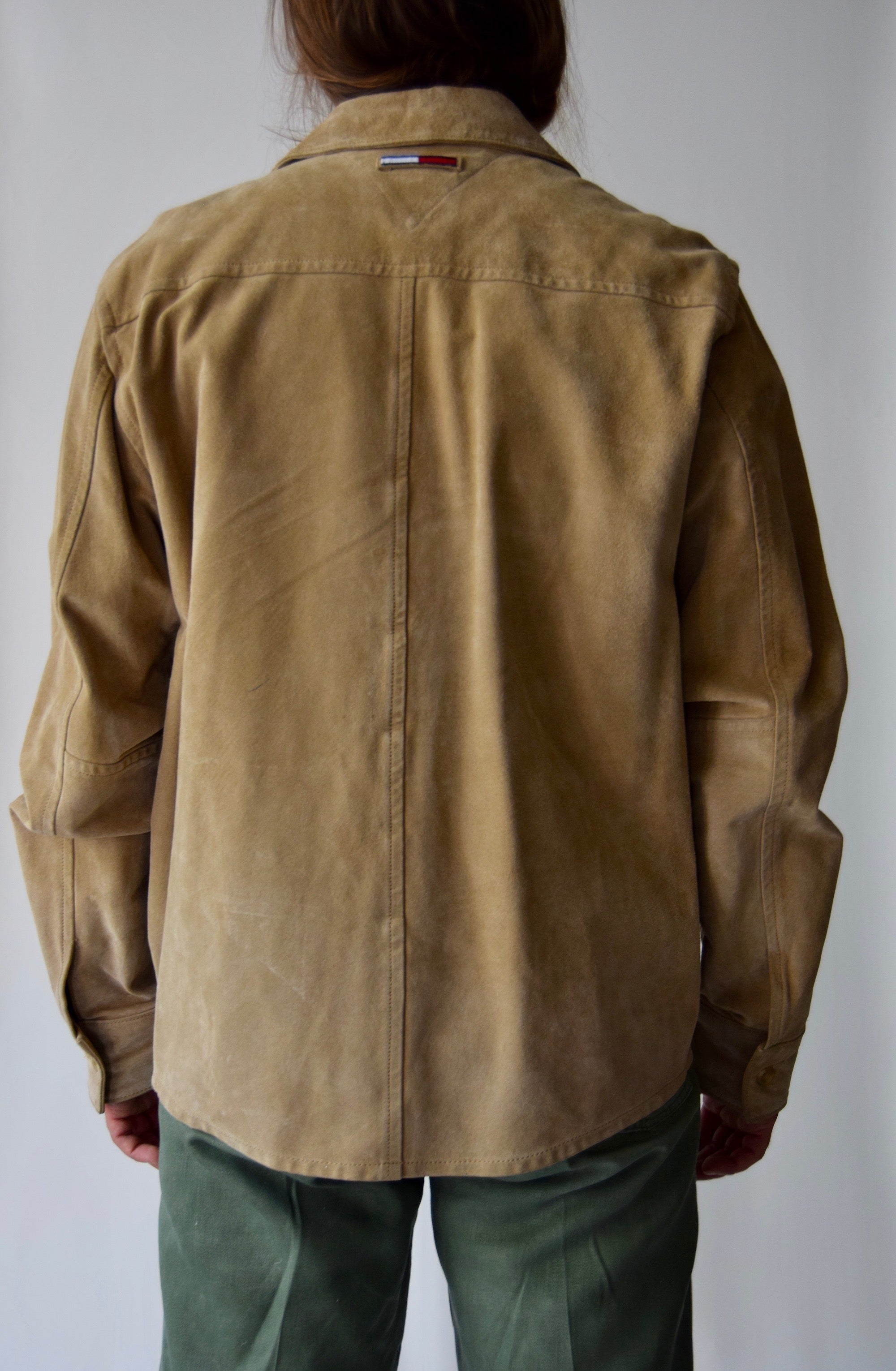 Vintage Suede Tommy Jeans Suede Shirt