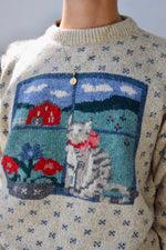 Who's That Kitty In The Window Sweater