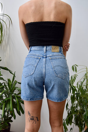 Light Wash Lee Denim Shorts