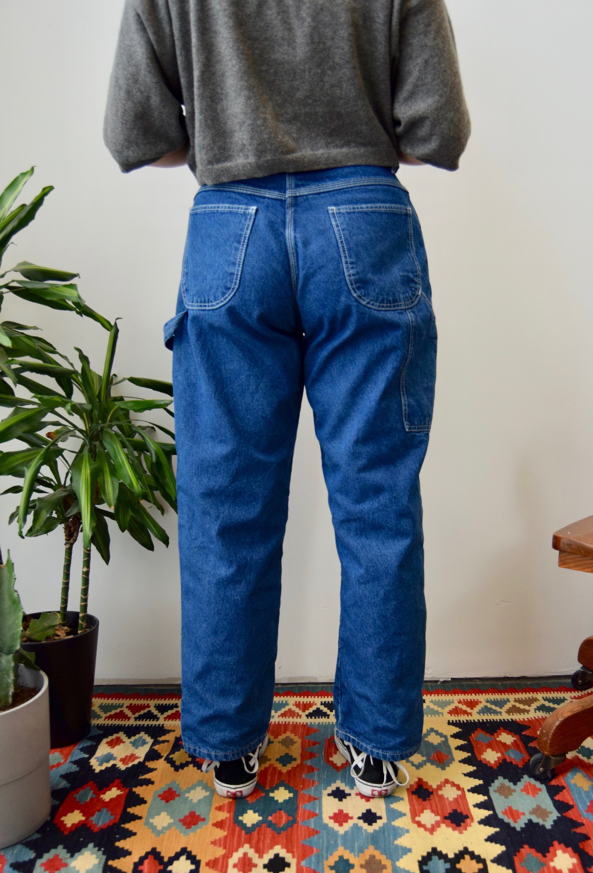 Flannel Lined Cargo Jeans