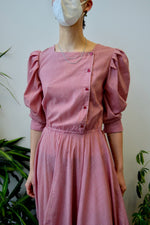 Gingham Prairie Dress