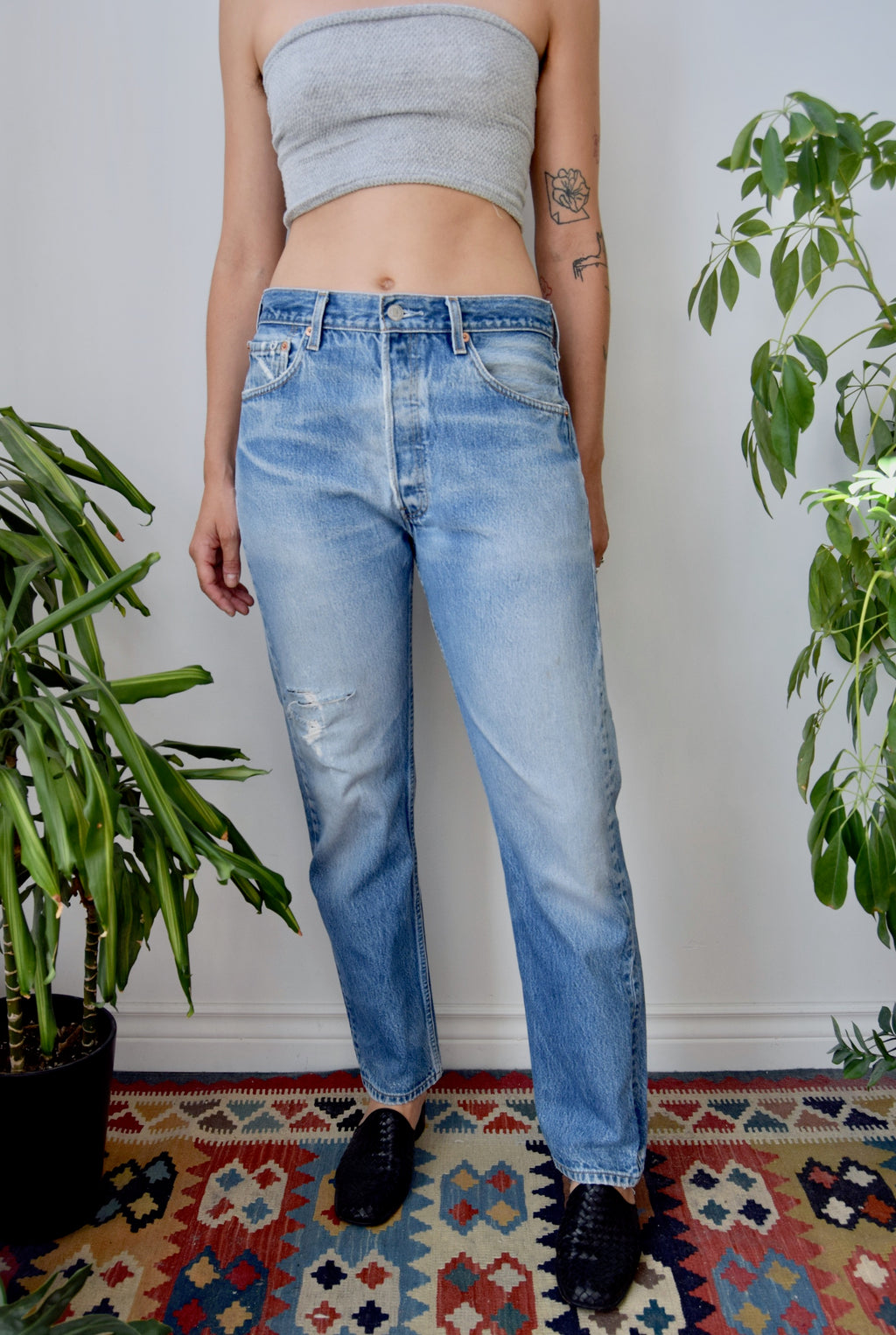 Worn-In Levi's 501 Jeans