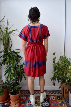 Seventies Peasant Dress