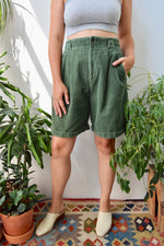 Corduroy Trouser Shorts