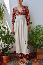 Seventies "Robbie Rivers" Peasant Dress