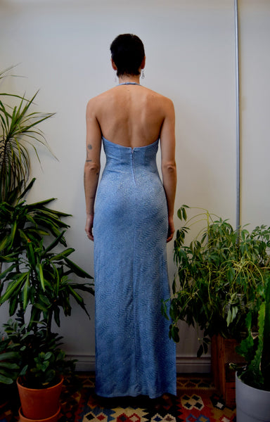 Miss Congeniality Halter Gown – Community Thrift and Vintage