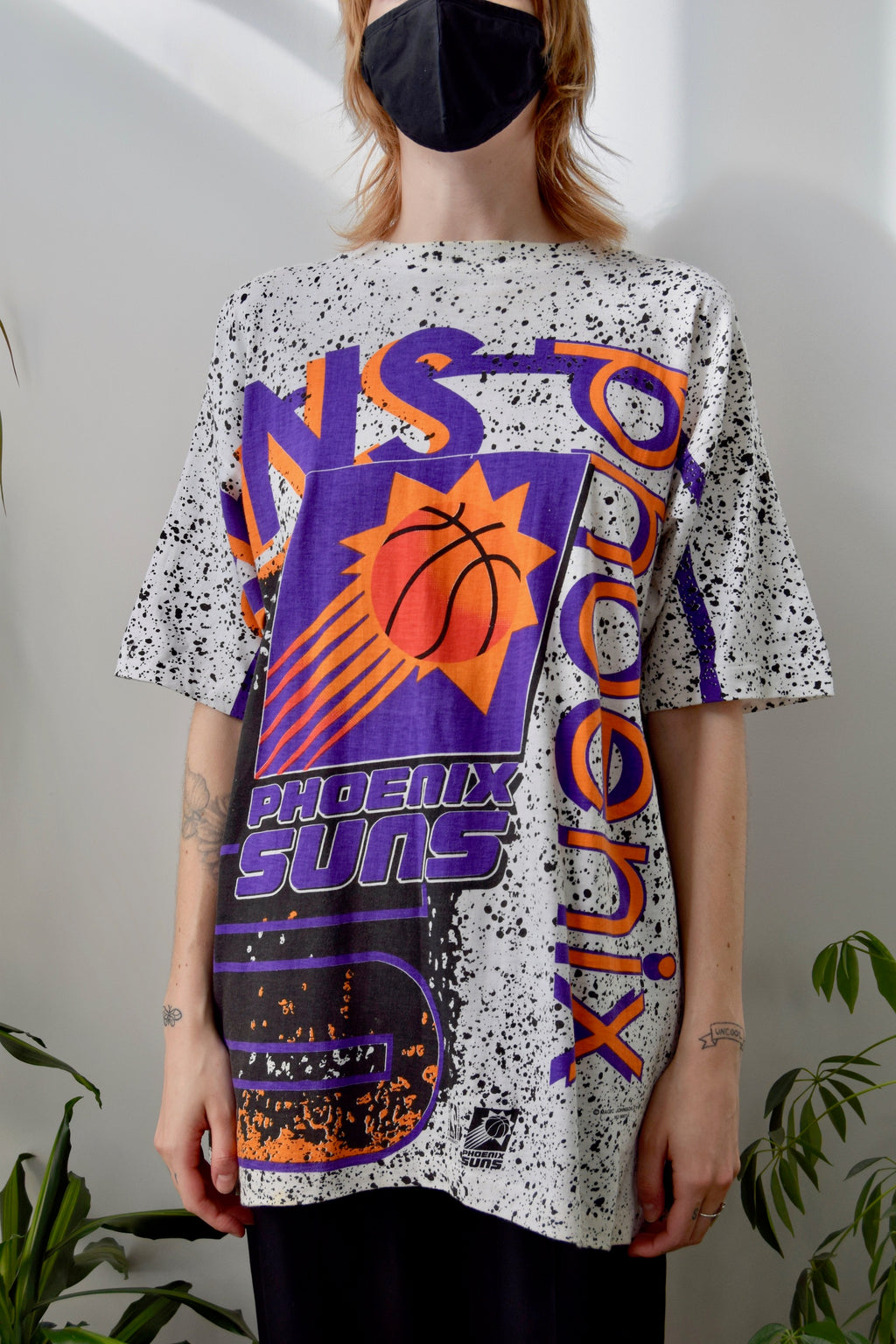 90's Phoenix Suns Magic Johnson All Over Print Tee