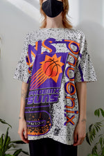 90's Phoenix Suns Magic Johnson All Over Print Tee