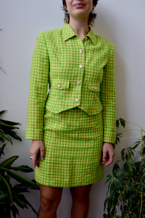TOXIC Gingham Suit
