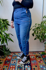 Fifties Side Zip Jeans