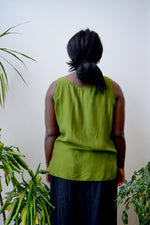 Mossy Silk Pocket Tank
