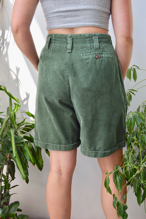 Corduroy Trouser Shorts