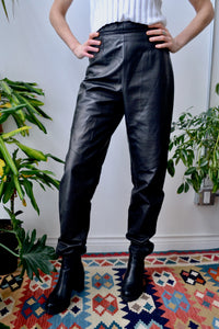 Eighties Danier Leather Pants