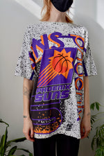 90's Phoenix Suns Magic Johnson All Over Print Tee