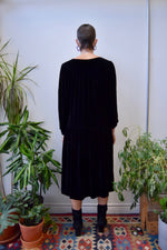 Drop Waist Velvy Dress