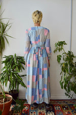 Seventies Faux Patchwork Dress