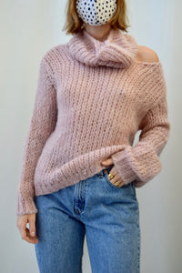 Pink Mohair Sweater