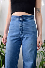 Seventies "Souvenir" Buckle Back Jeans