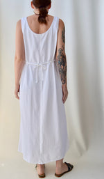 White T-Shirt Tank Dress