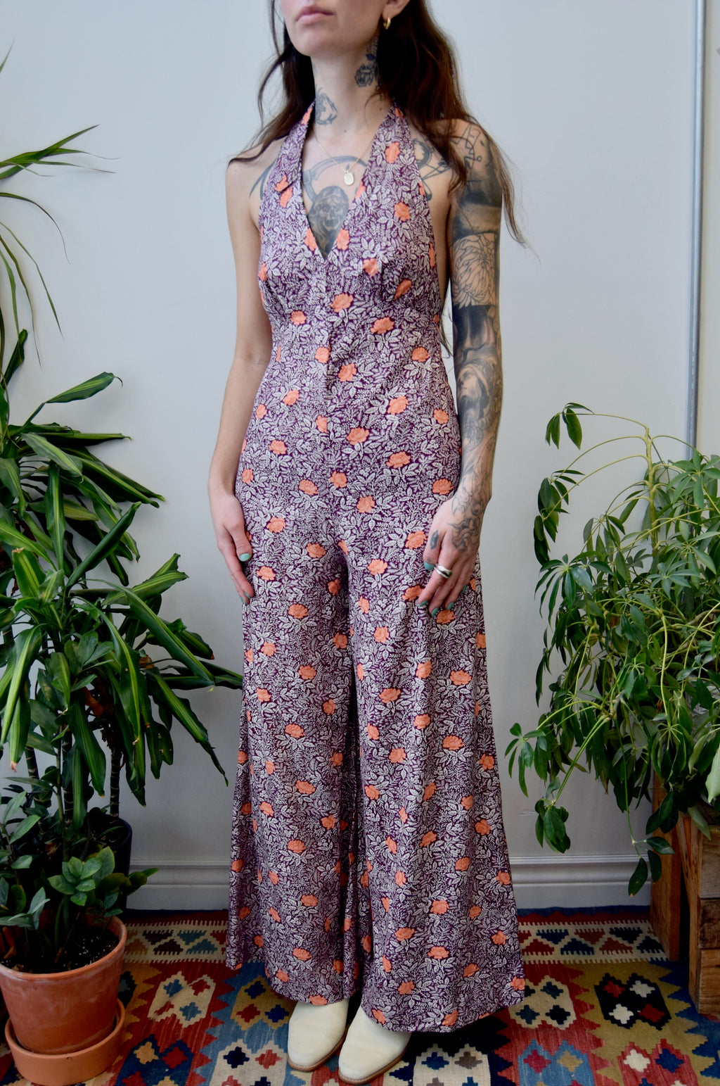 Seventies Halter Jumpsuit