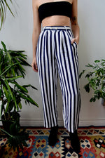 Striped Linen Trousers