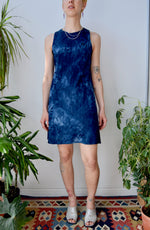 Botanical Blue Dress