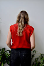 Cherry Sweater Vest