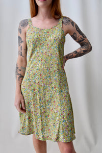 Rayon Pear Floral Summer Dress
