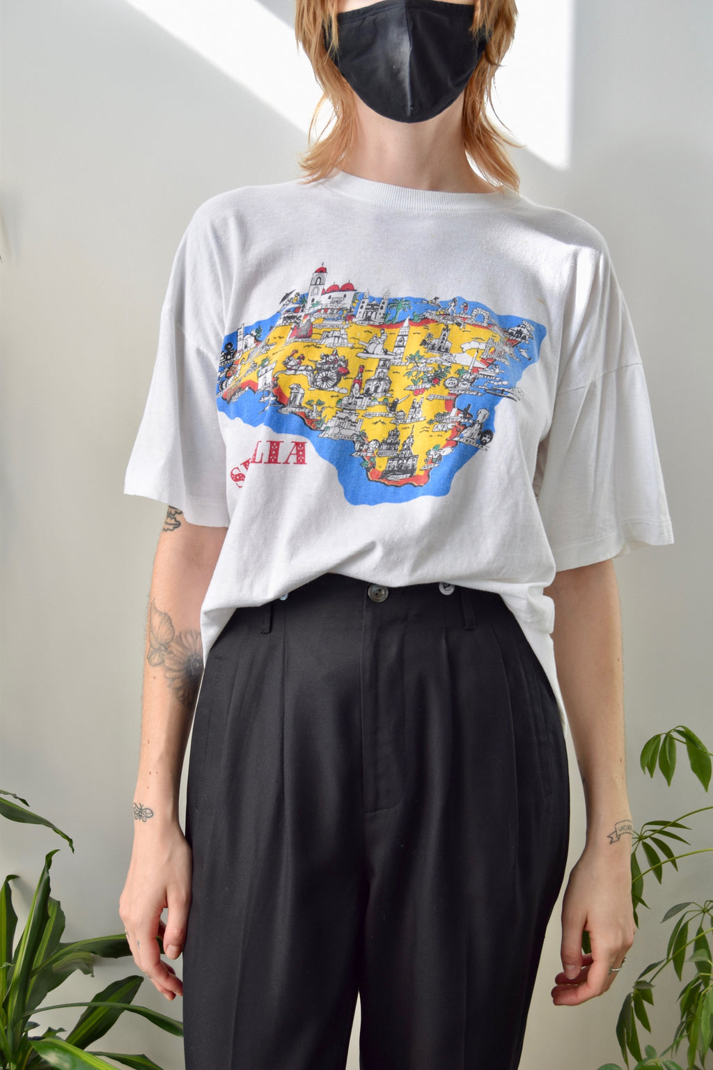 Italian "Sicilia" Souvenir Tee