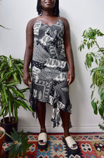 Bias Cut Bandana Dress