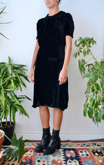 Precious Forties Velvet Dress