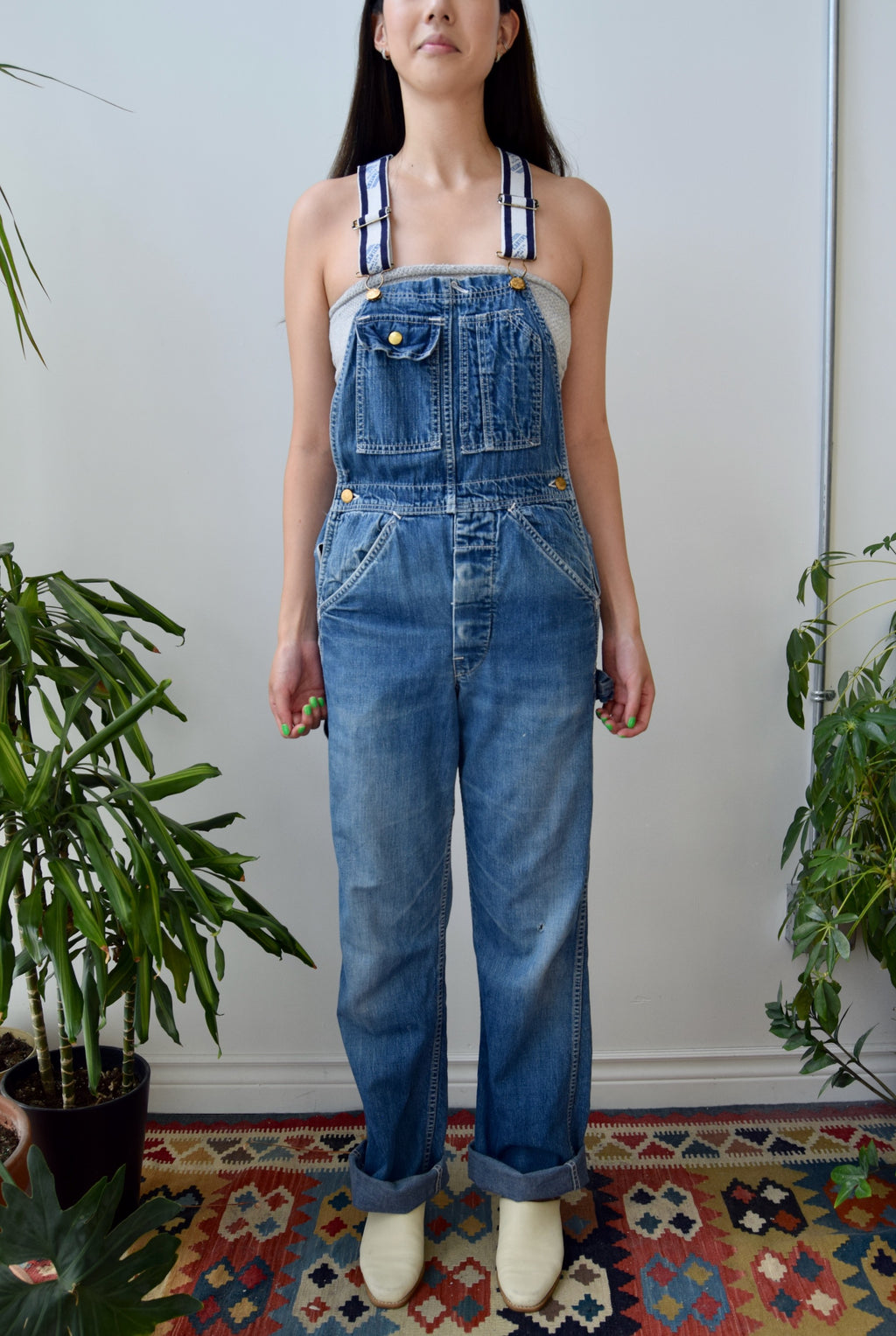 Vintage Denim "Carters" Overalls