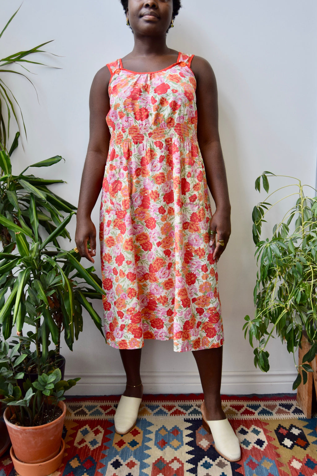 Floral Summer House Dress