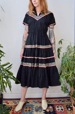 Vintage "Western Dandees" Cotton Dress