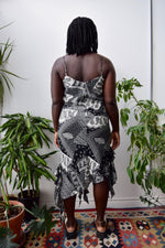 Bias Cut Bandana Dress