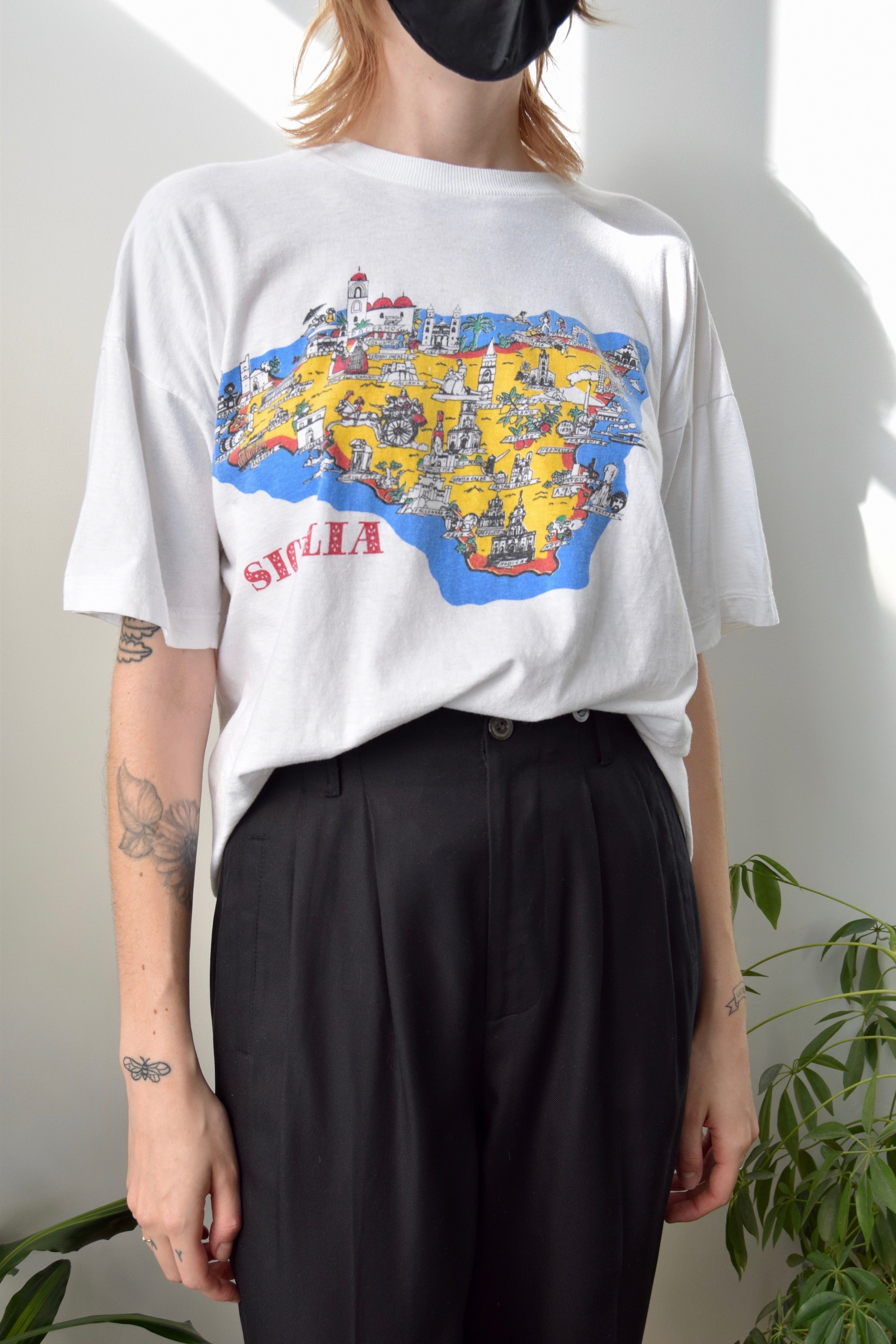 Italian "Sicilia" Souvenir Tee