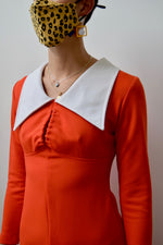 Seventies Carrot Pilgrim Dress