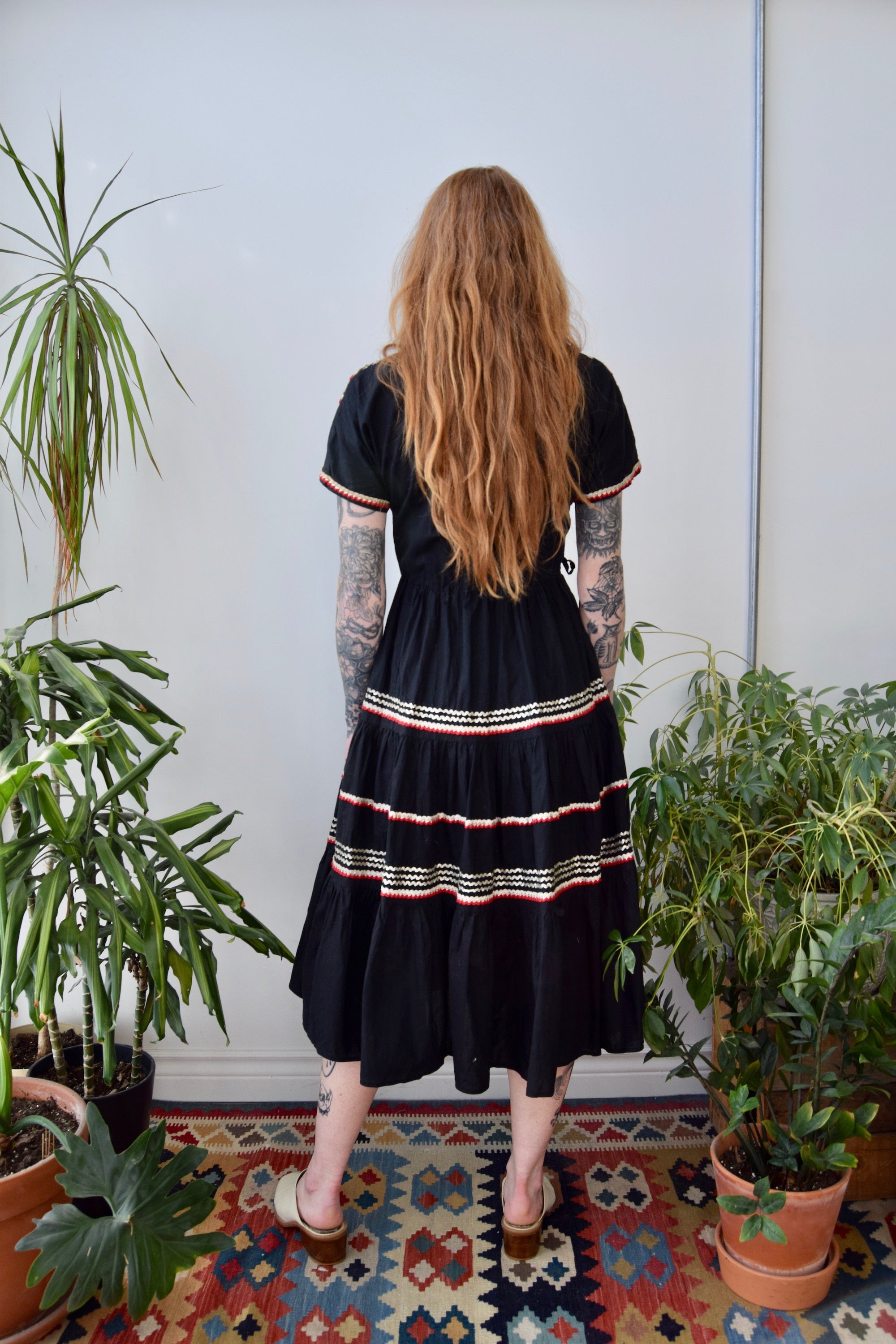 Vintage "Western Dandees" Cotton Dress