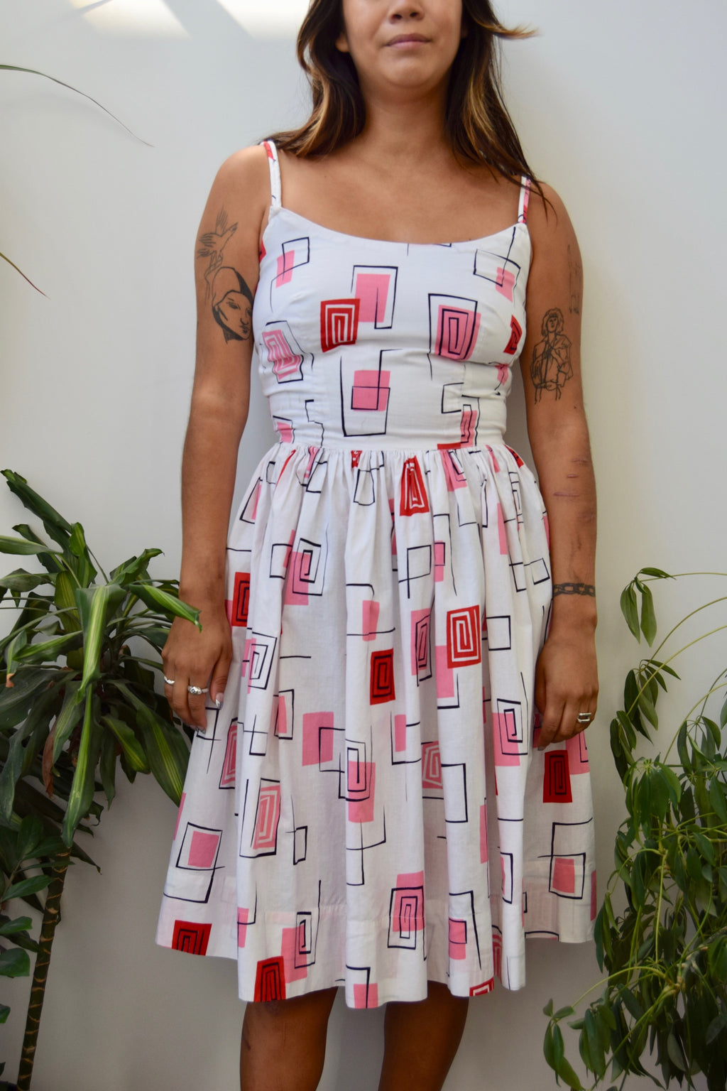 Shower Curtain Print Dress