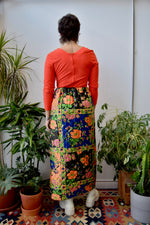 Quilt Skirt Seventies Dress